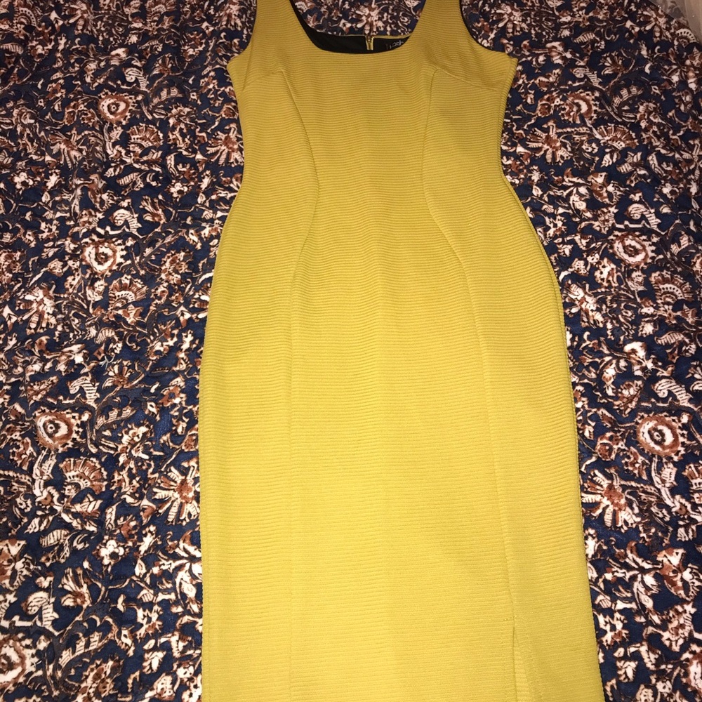 Bodycon Green Ribbed Dress